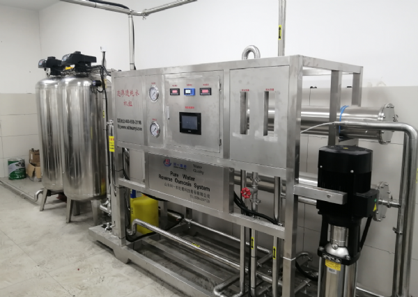 山東4T單級(jí)反滲透食品用水安裝調(diào)試完成