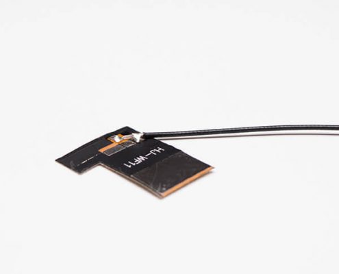 fpc wifi天線軟板2.4G焊接RF 1.13黑色同軸線+TD